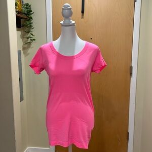 Lululemon Swiftly Tech Short Sleeve Beautiful Hot Pink Size 8 Top Never Worn